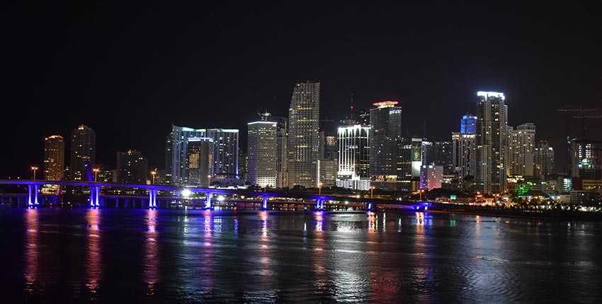 Downtown Miami de Noche
